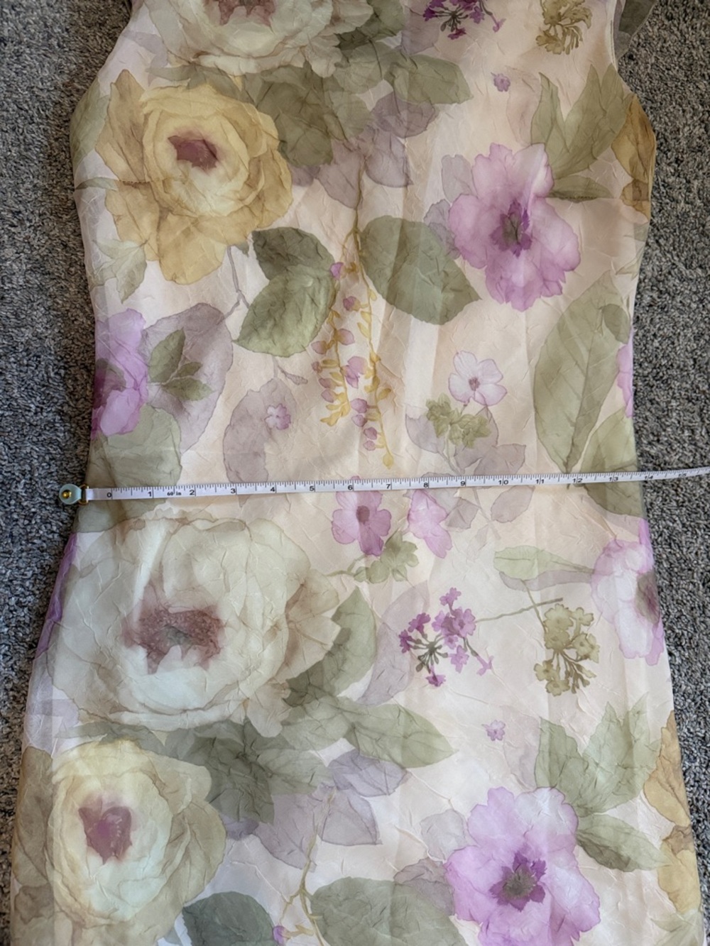 Vintage La Belle Floral Dress - Picture 6 of 6